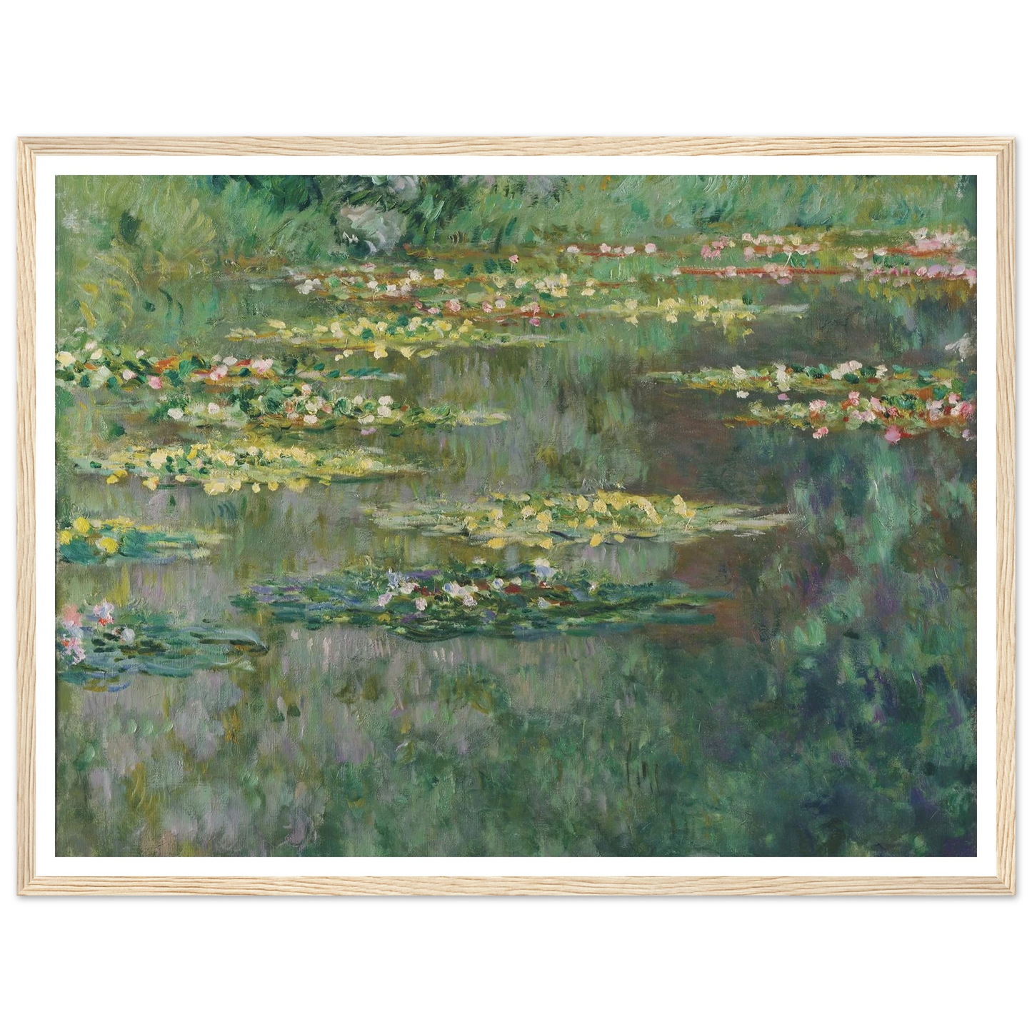 Le Bassin des Nympheas (1904) Art Print | Claude Monet-Quipham Collections