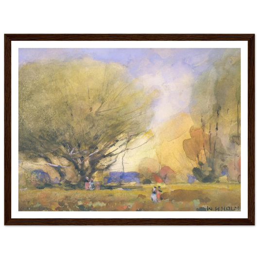 Summer Scene (ca. 1920) Art Print | William Henry Holmes-Quipham Collections