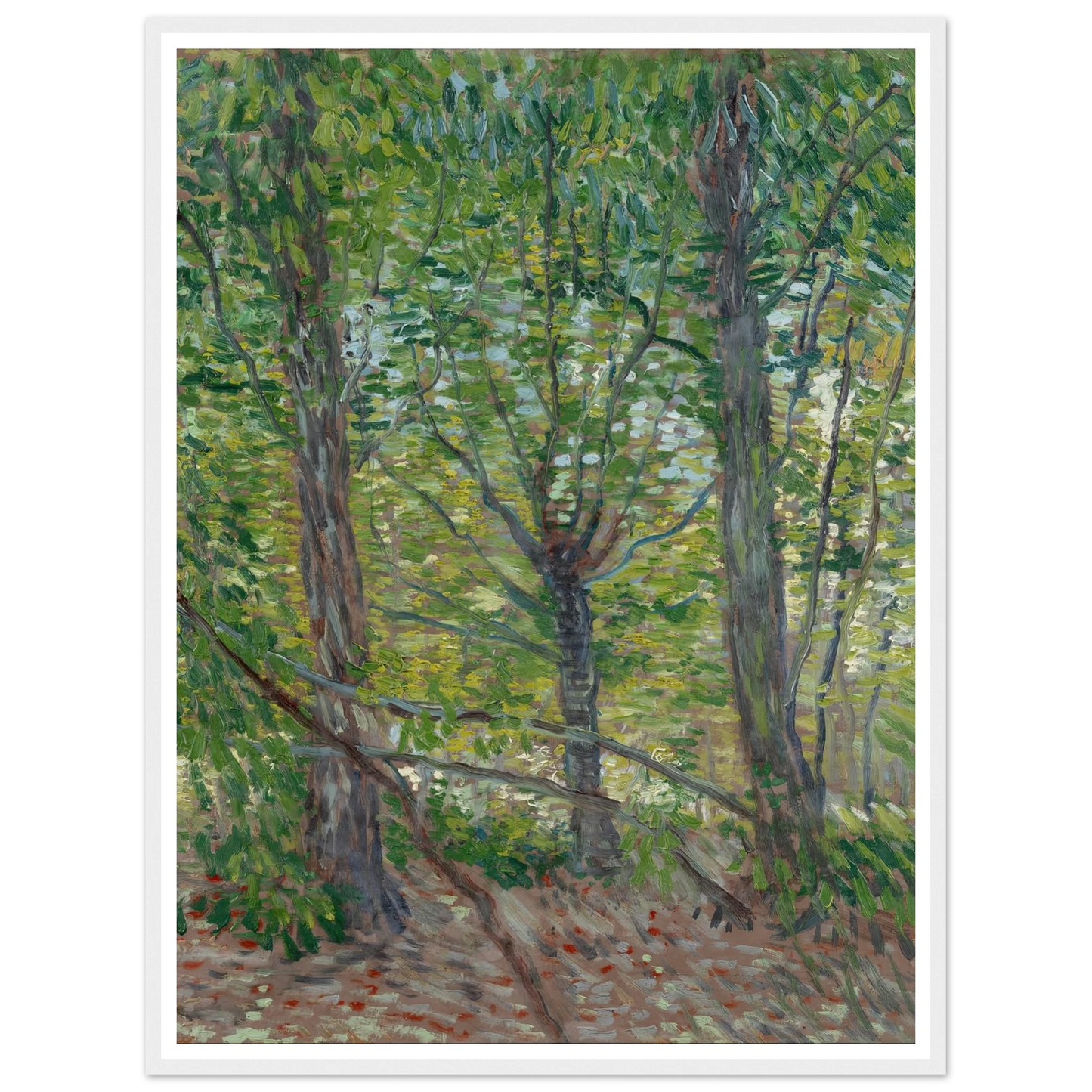 Trees Art Print | Vincent van Gogh-Quipham Collections