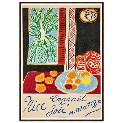 Nice Travail et Joie (1947) Art Print | Henri Matisse-Quipham Collections