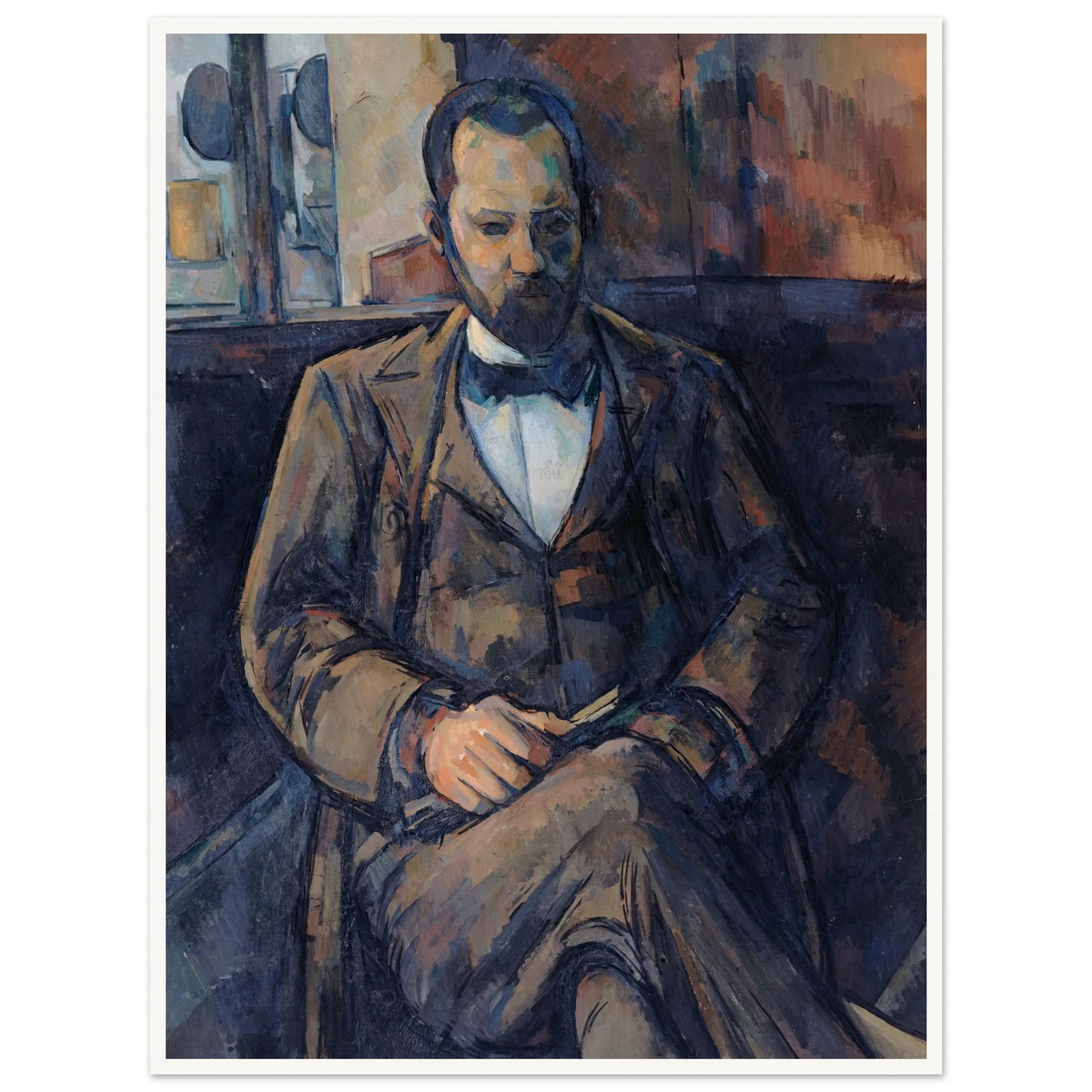 Portrait d’Ambroise Vollard (1899) Art Print | Paul Cezanne-Quipham Collections