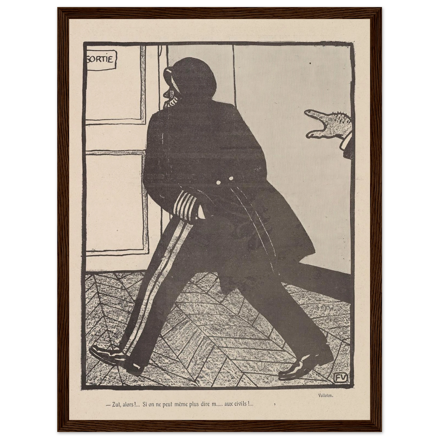 10 octobre 1903 Art Print | Felix Vallotton-Quipham Collections