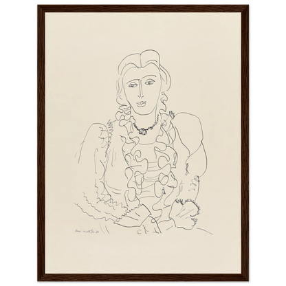 Sitzende Frau (1936) Art Print | Henri Matisse-Quipham Collections
