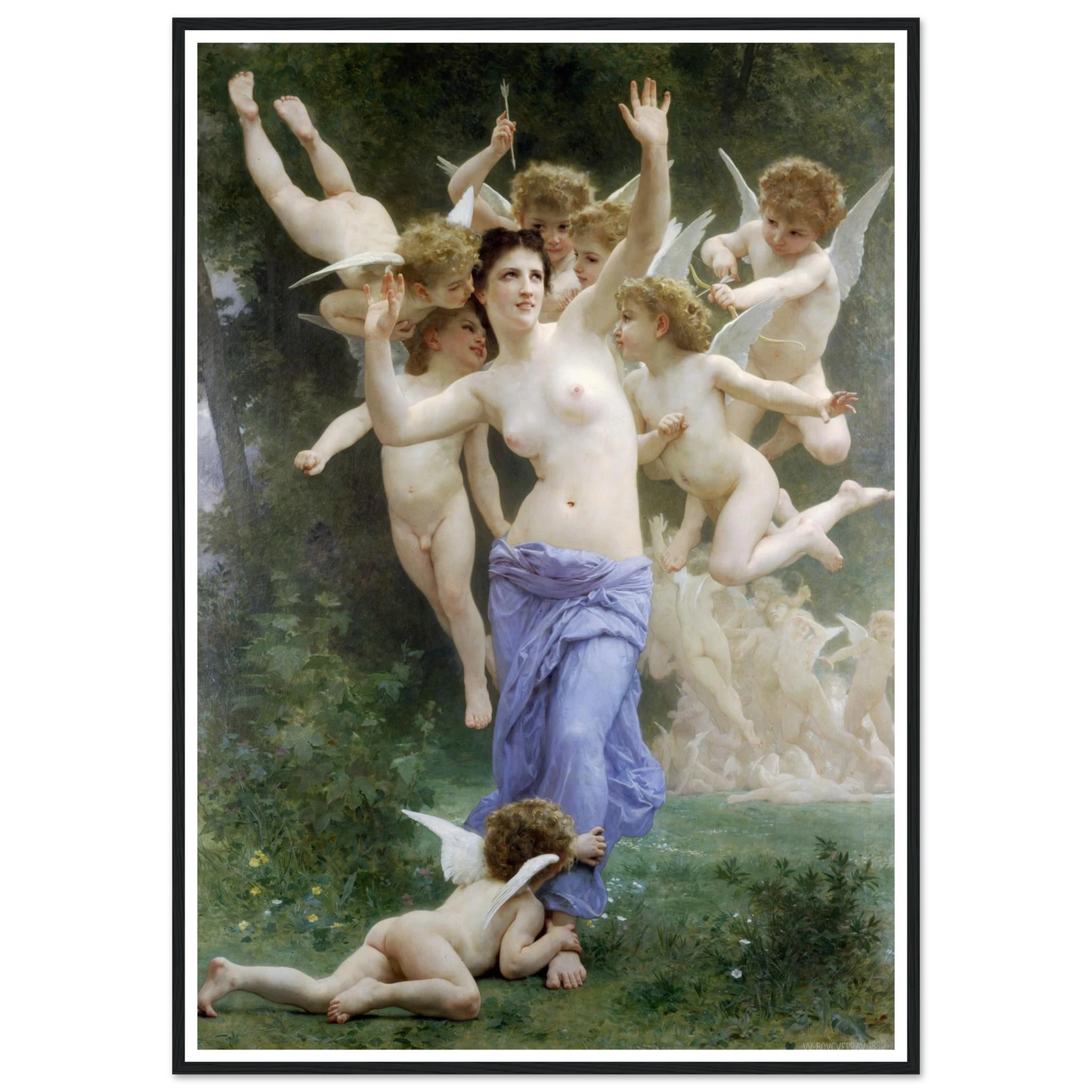 The Invasion (1892) Art Print | William Bouguereau-Quipham Collections