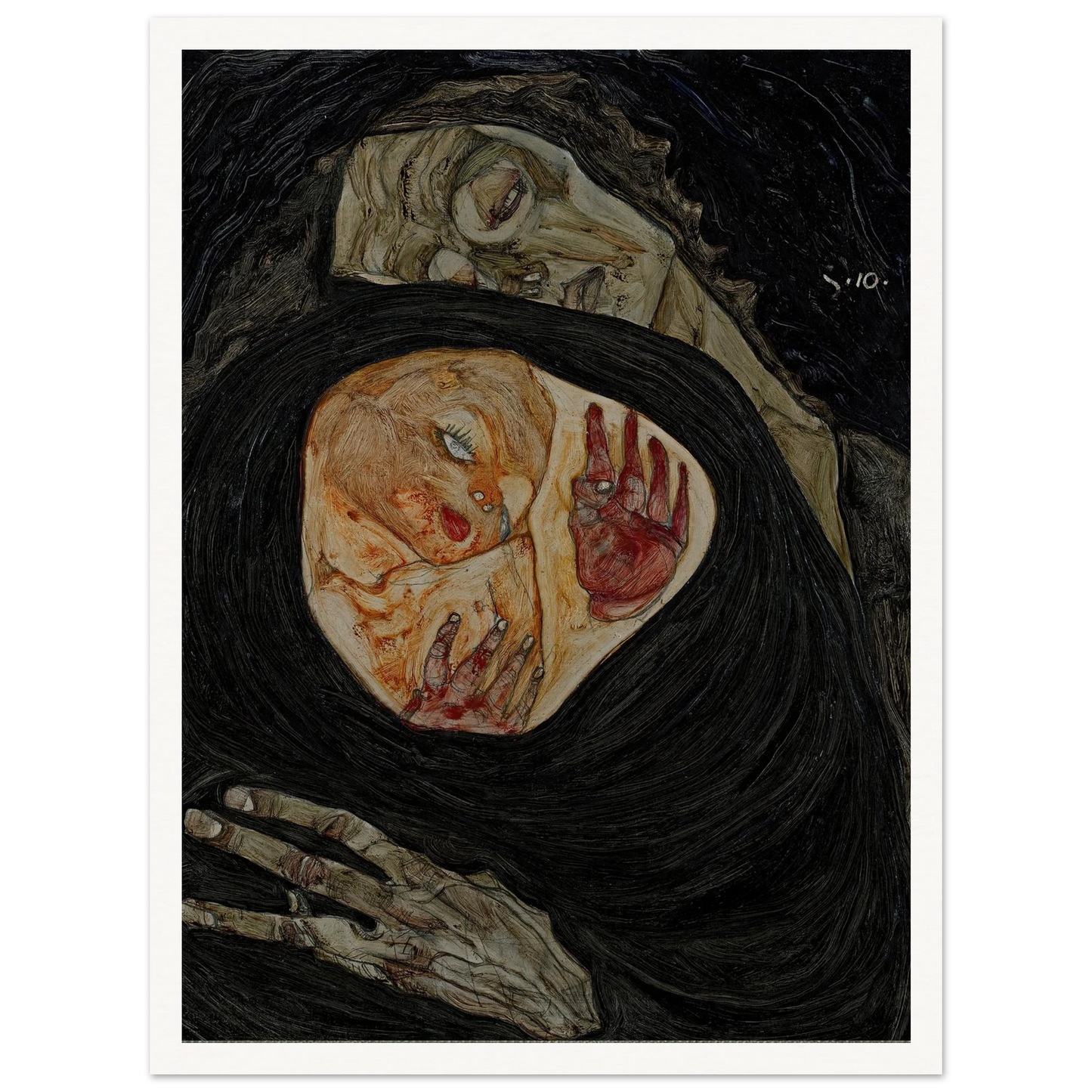 Dead Mother (1910) Art Print | Egon Schiele-Quipham Collections