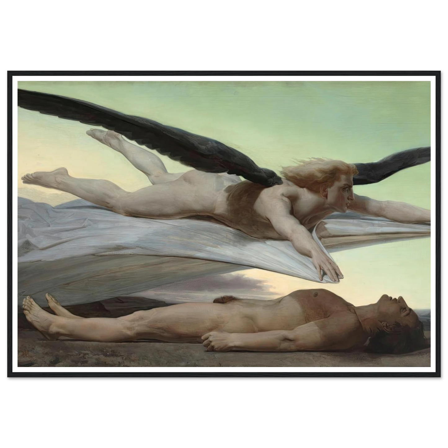 Equality Before Death (1848) Art Print | William Bouguereau-Quipham Collections