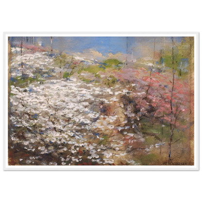 Field Of Blossoms (1927) Art Print | William Henry Holmes-Quipham Collections