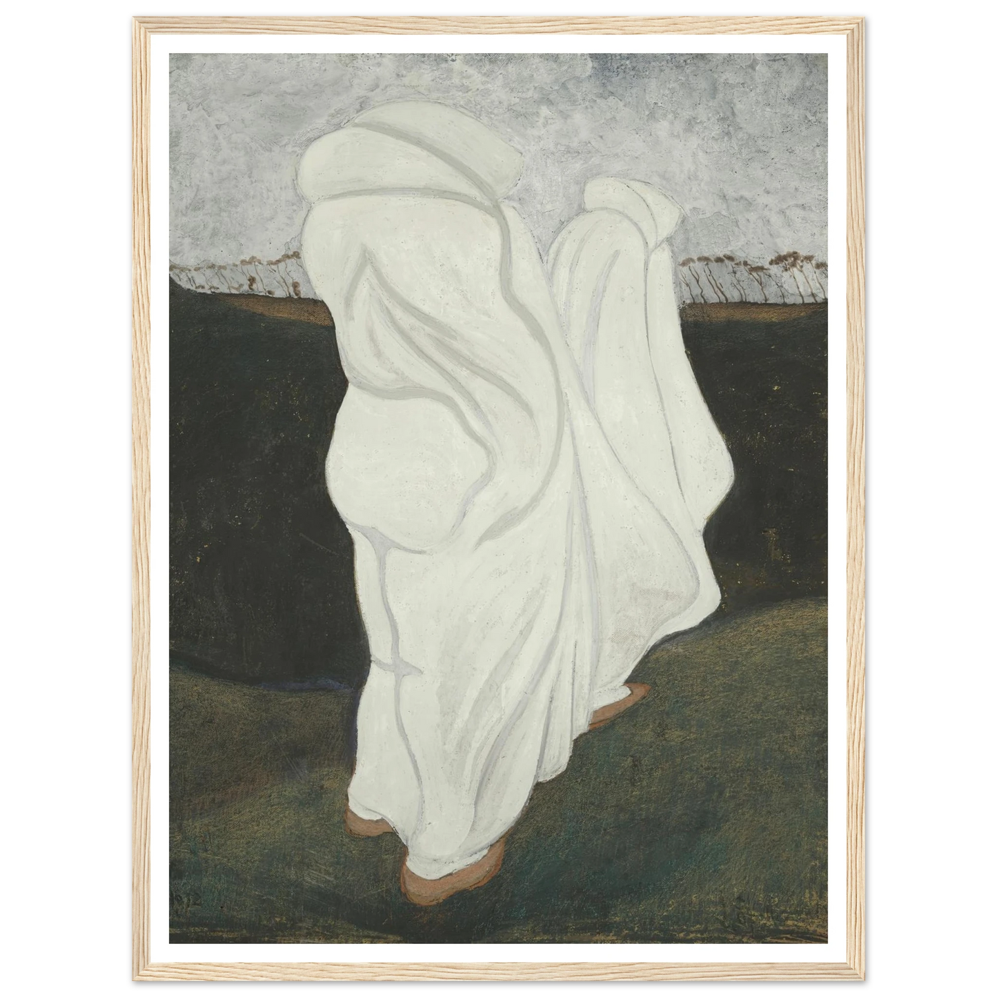 Witte gewaden (1912) Art Print | Leon Spilliaert-Quipham Collections