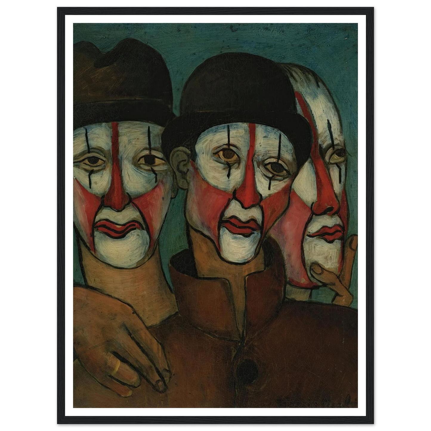 Trois mimes Art Print | Francis Picabia-Quipham Collections