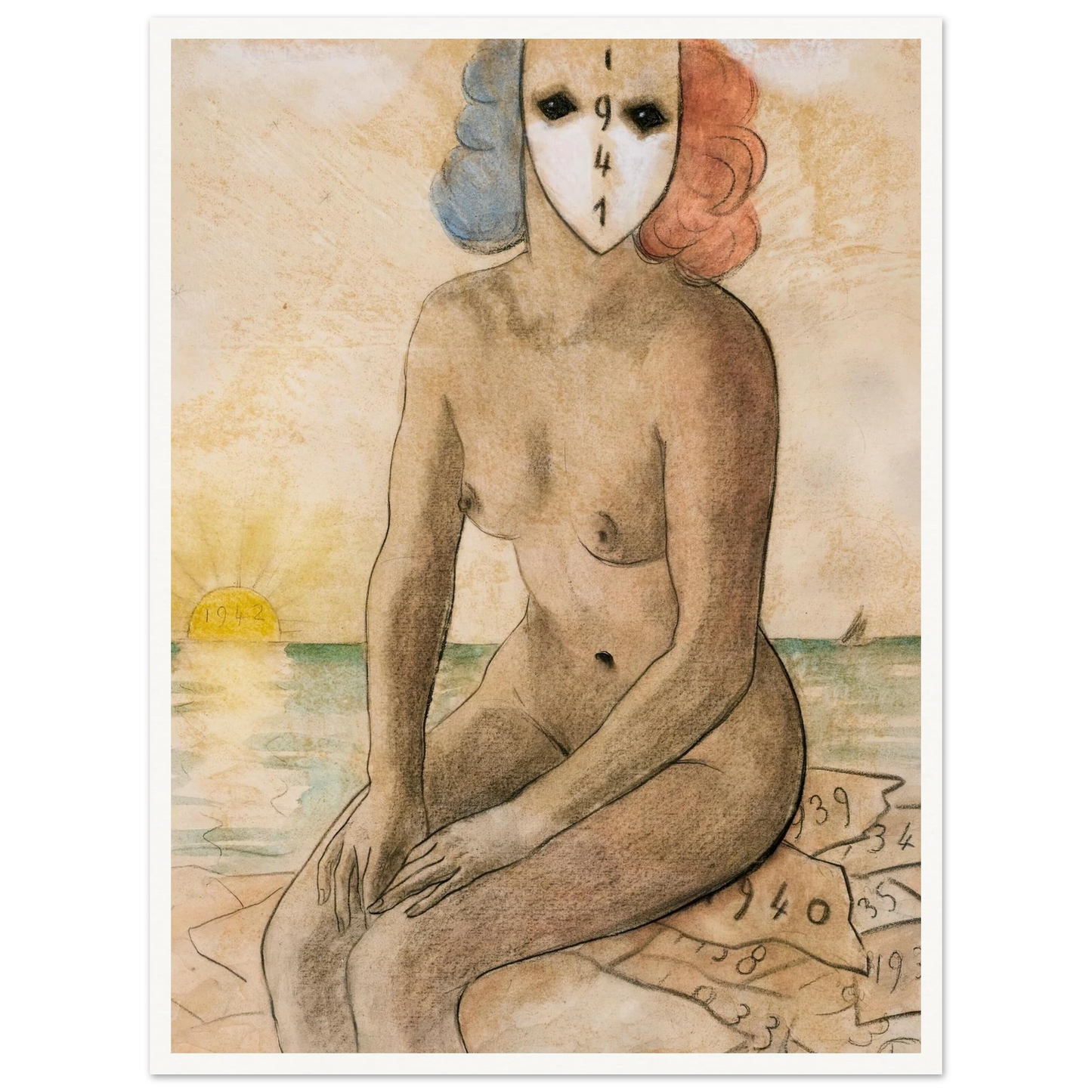 Victoire française (1940) Art Print | Francis Picabia-Quipham Collections
