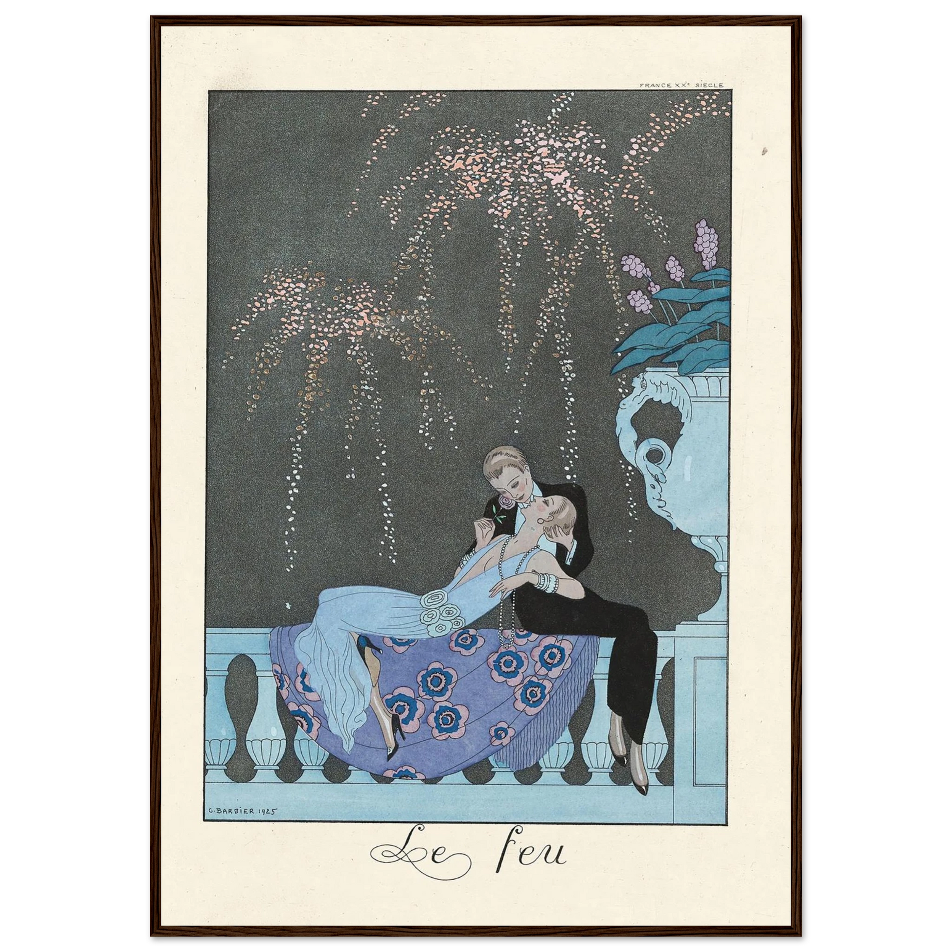 Le Feu (Fire) (1922–1926) Art Print | George Barbier-Quipham Collections