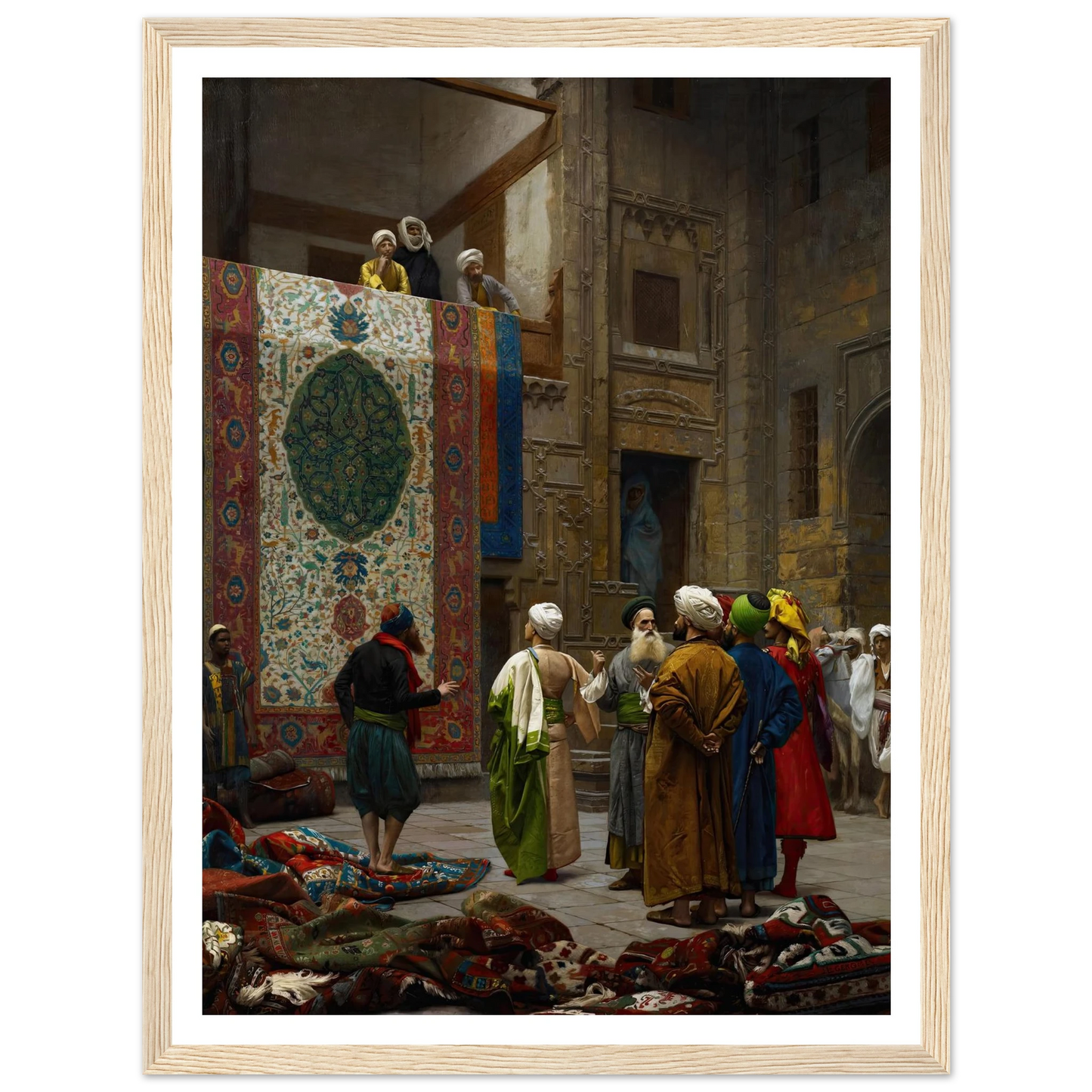 The Carpet Merchant (circa 1887) Art Print | Jean Leon Gerome-Quipham Collections