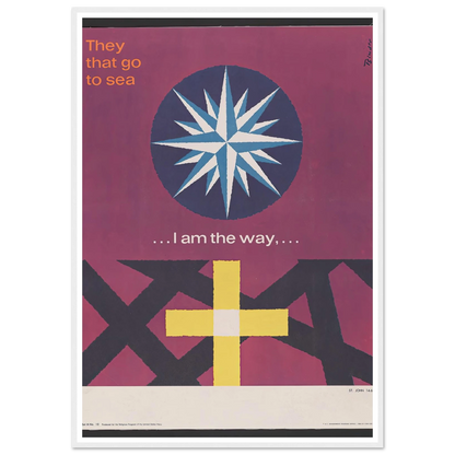 I am the way… St. John 14_6 (1963) Art Print | Joseph Binder-Quipham Collections