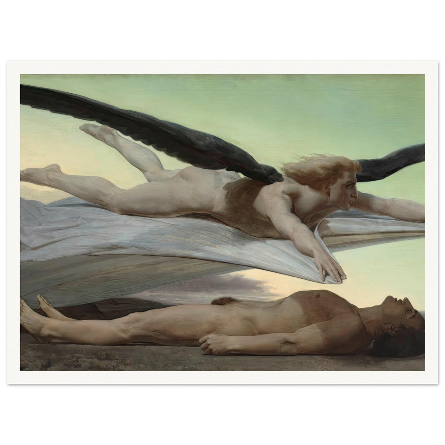 Equality Before Death (1848) Art Print | William Bouguereau-Quipham Collections