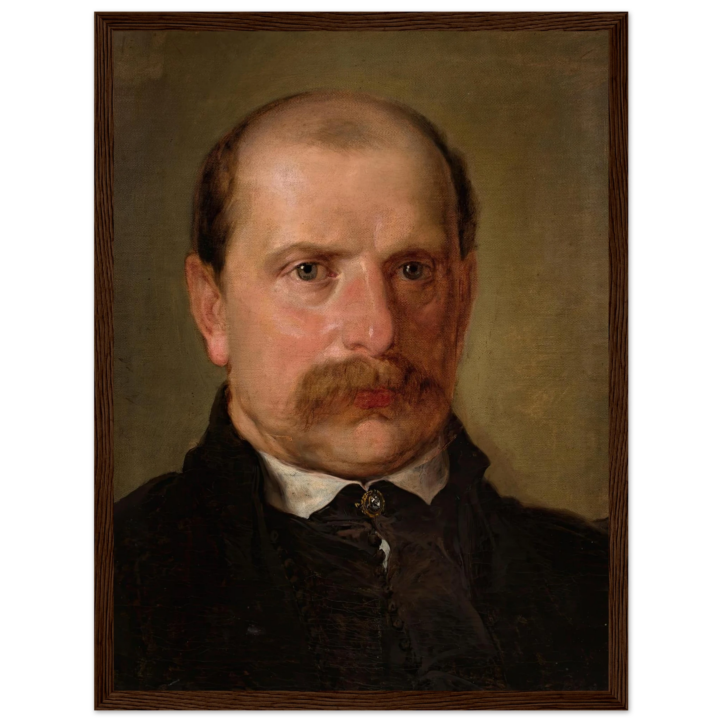 Portrait of Kazimierz Stankiewicz (1857) Art Print | Jan Matejko-Quipham Collections