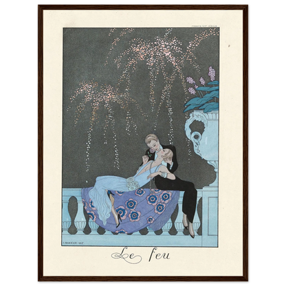 Le Feu (Fire) (1922–1926) Art Print | George Barbier-Quipham Collections