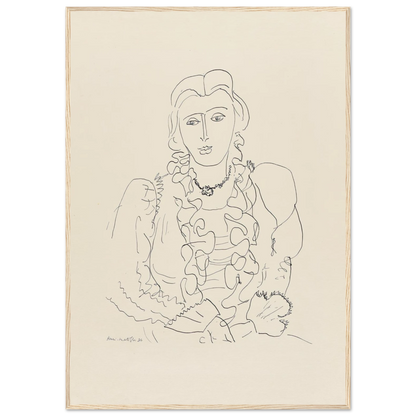 Sitzende Frau (1936) Art Print | Henri Matisse-Quipham Collections