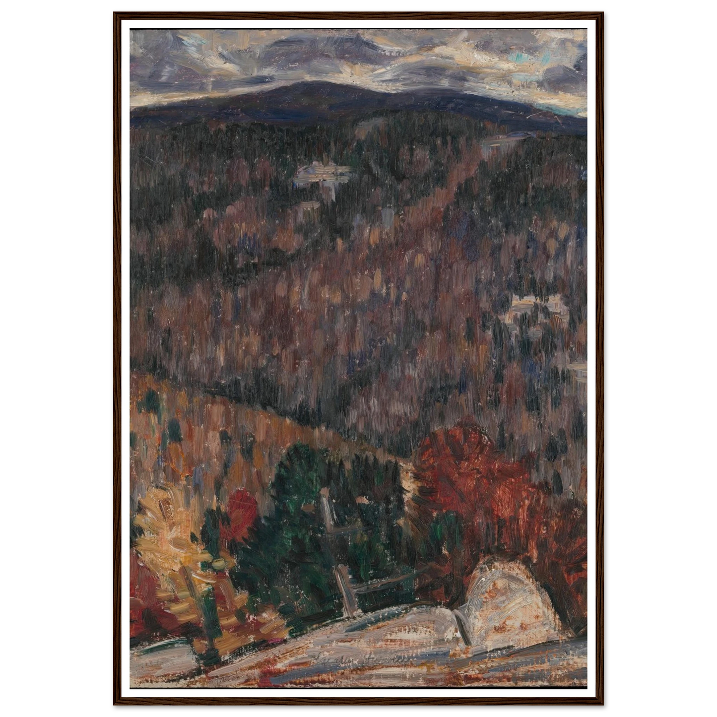 Landscape No. 25 (circa 1908–9) Art Print | Marsden Hartley-Quipham Collections