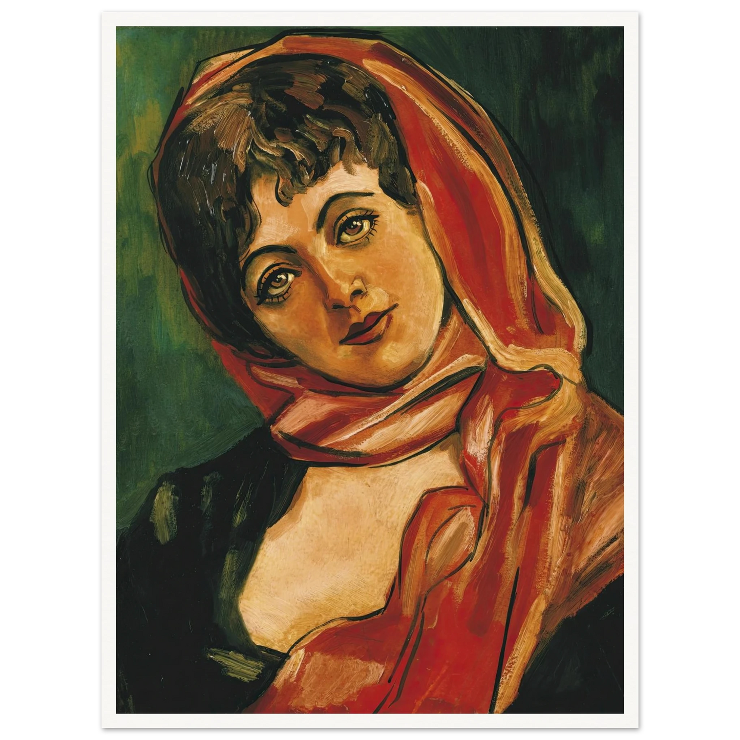 Visage de Femme Art Print | Francis Picabia-Quipham Collections