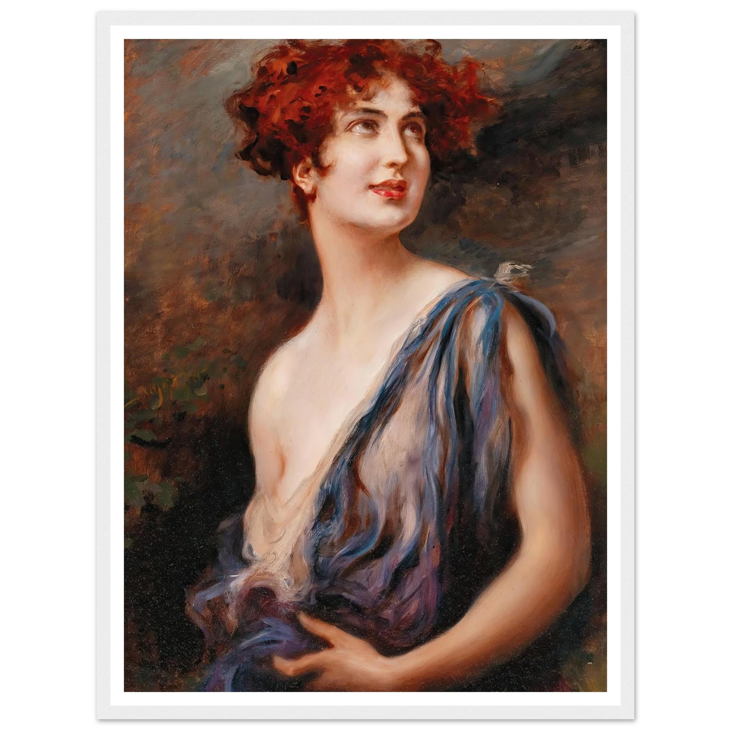 Young Beauty Art Print | Leopold Schmutzler-Quipham Collections