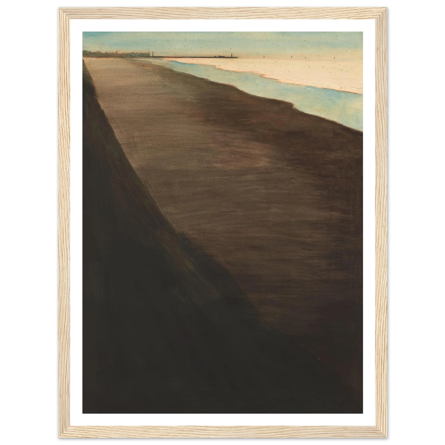 Het strand (1908) Art Print | Leon Spilliaert-Quipham Collections