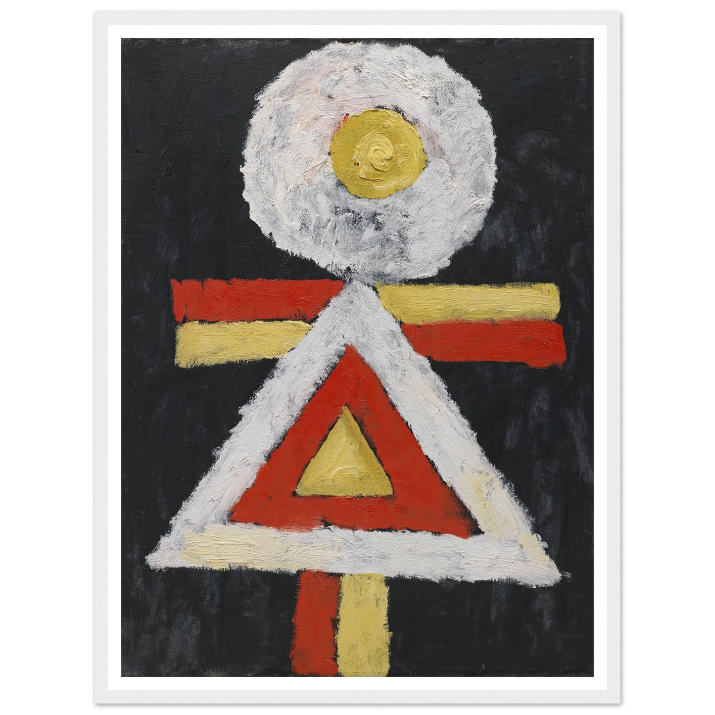 Geometric Figure (1889 – 1943) Art Print | Marsden Hartley-Quipham Collections