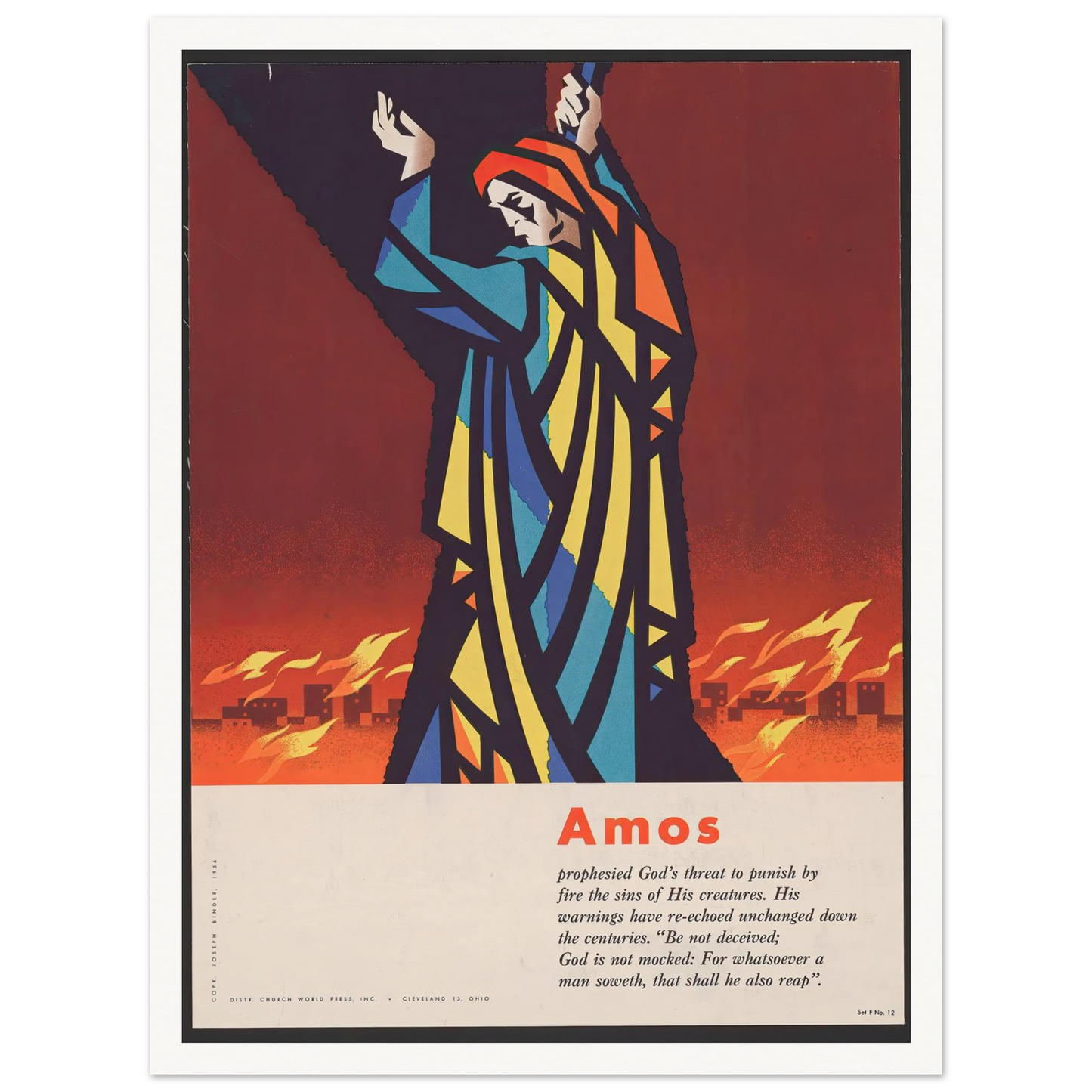 Amos (1956) Art Print | Joseph Binder-Quipham Collections