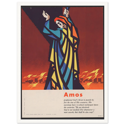 Amos (1956) Art Print | Joseph Binder-Quipham Collections