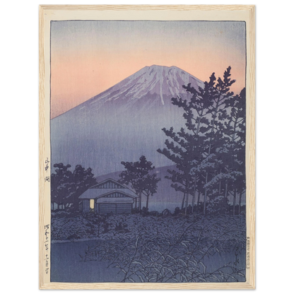 Yamanakako (Lake Yamanaka) (1936) Art Print | Kawase Hasui-Quipham Collections