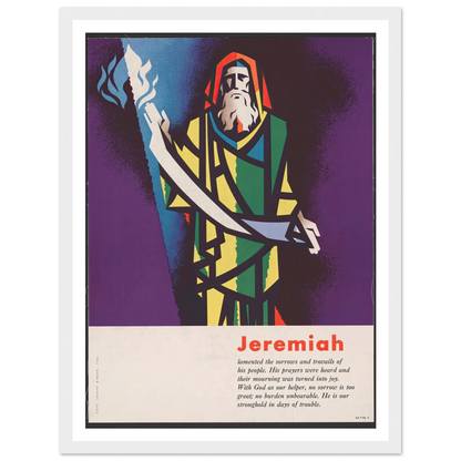 Jeremiah (1956) Art Print | Joseph Binder-Quipham Collections