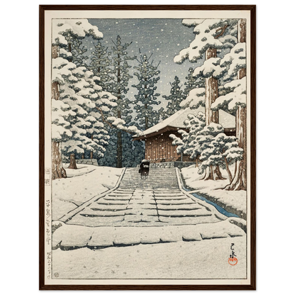 Hiraizumi Konjikido (Konjiki Hall at Hiraizumi) (1957) Art Print | Kawase Hasui-Quipham Collections