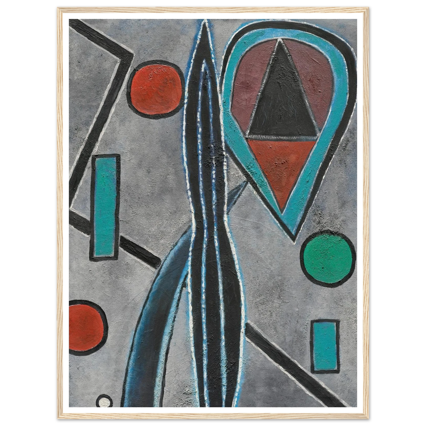 Maintenant et autrefois (1946) Art Print | Francis Picabia-Quipham Collections
