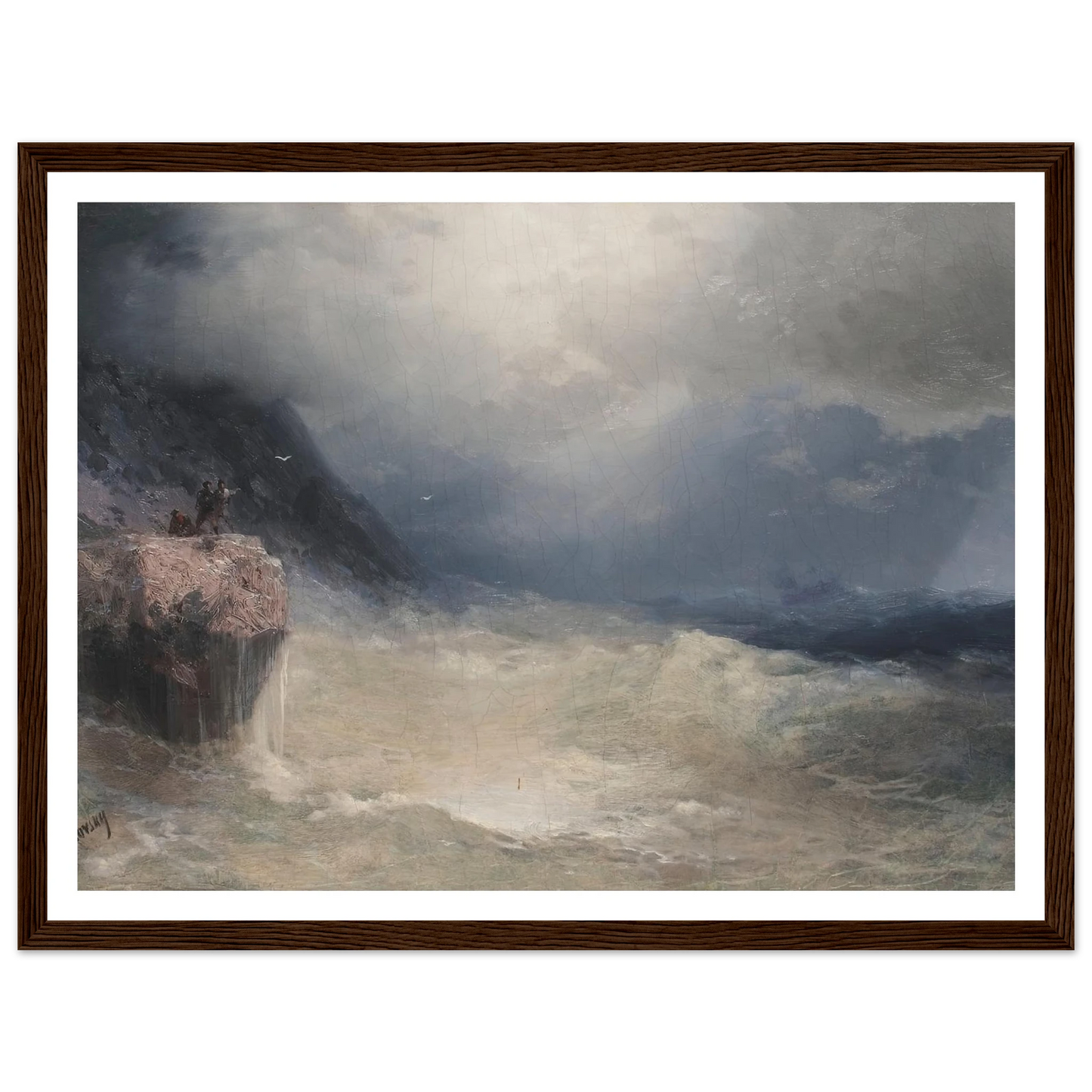 The Survivor Art Print | Ivan Konstantinovich Aivazovsky-Quipham Collections