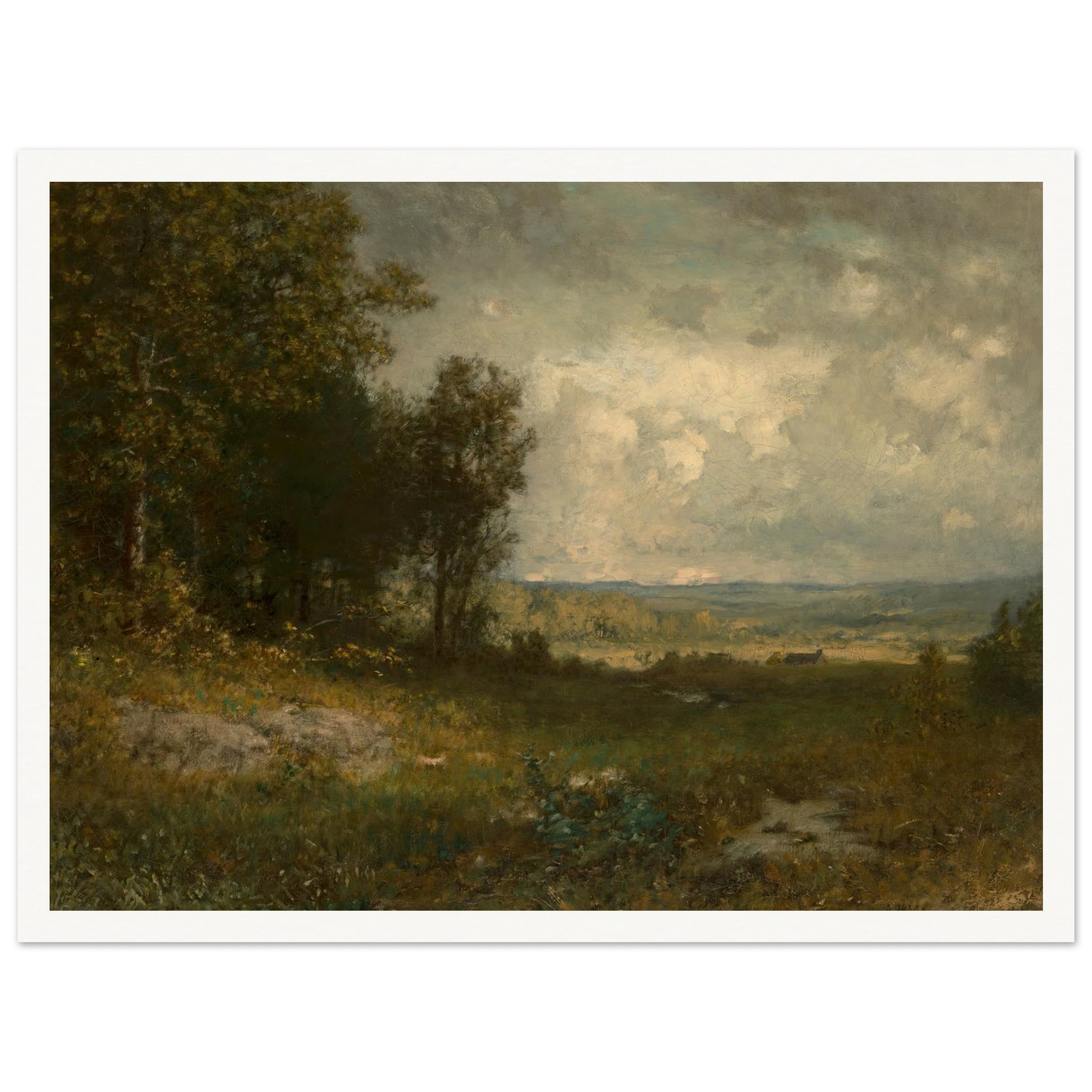 End of Summer (circa 1880-1892) Art Print | Alexander Helwig Wyant-Quipham Collections