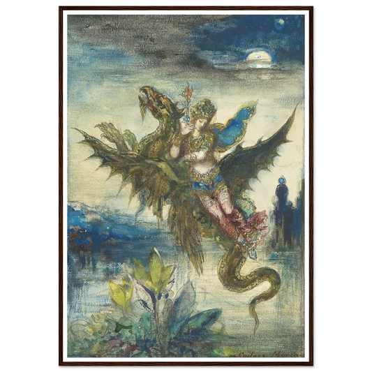 Dream Of The Orient Art Print | Gustave Moreau-Quipham Collections