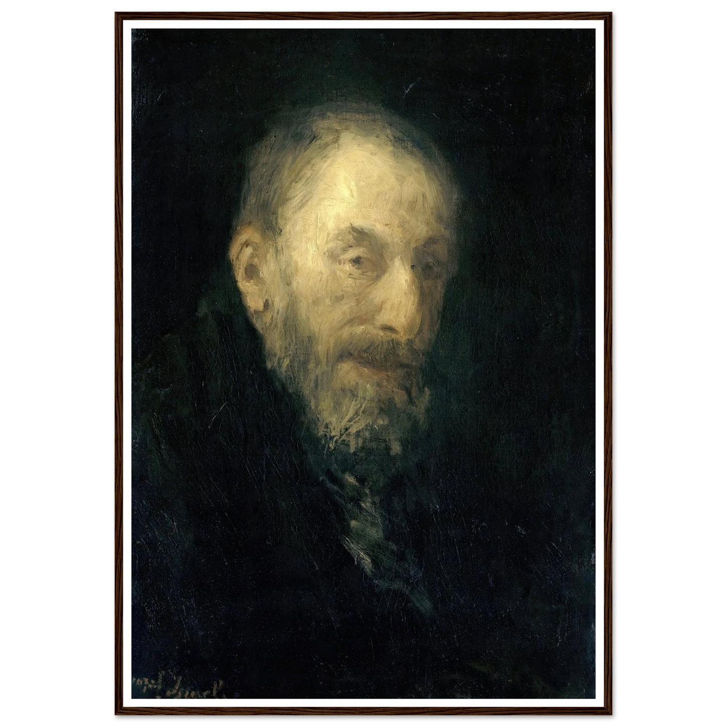 ‘Old Isaac’ (1896) Art Print | Jozef Israels-Quipham Collections