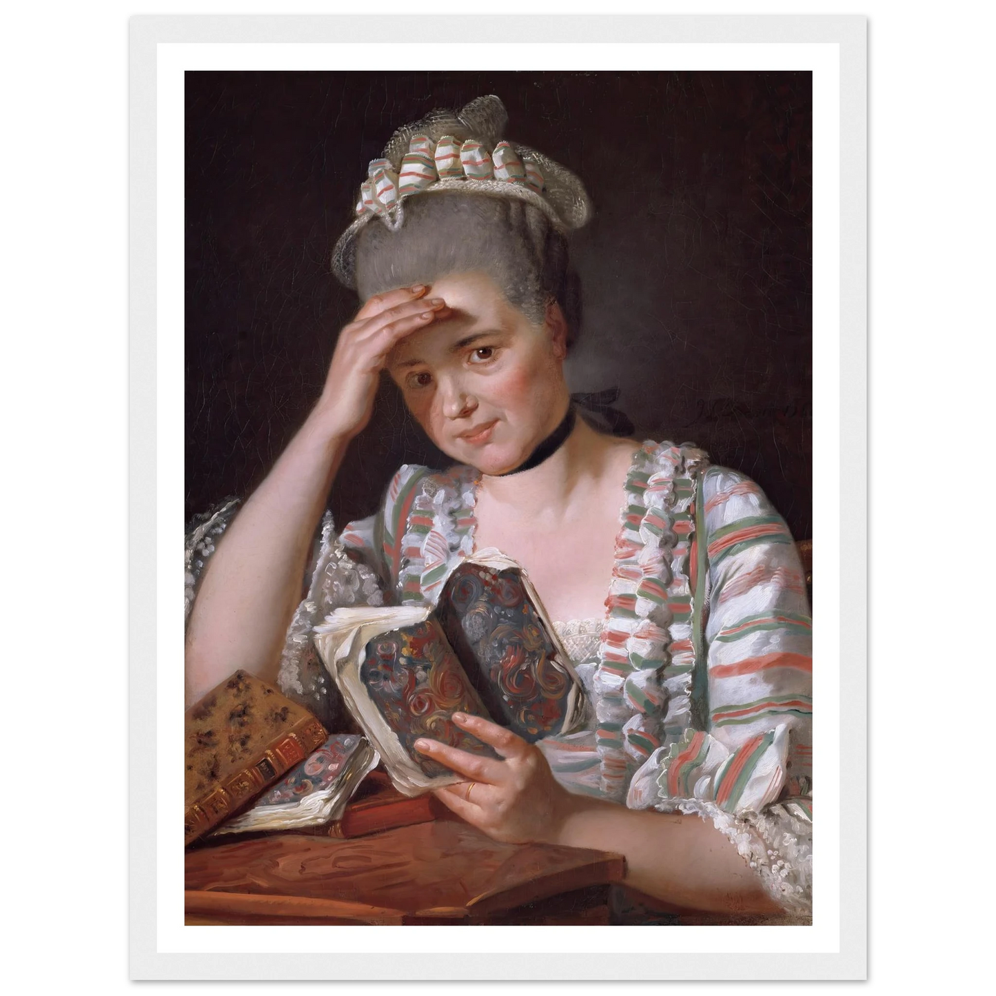 Madame François Buron (1769) Art Print | Jacques Louis David-Quipham Collections