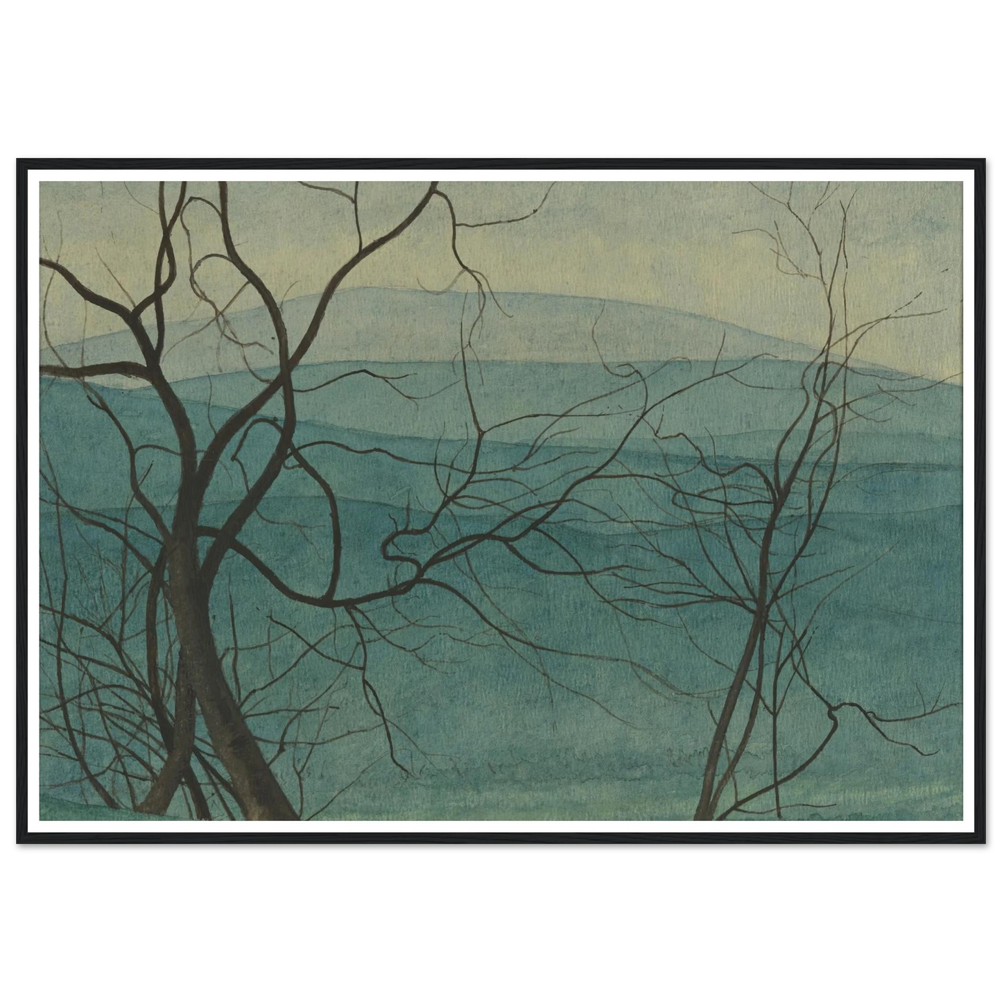 Boomtakken (1940) Art Print | Leon Spilliaert-Quipham Collections