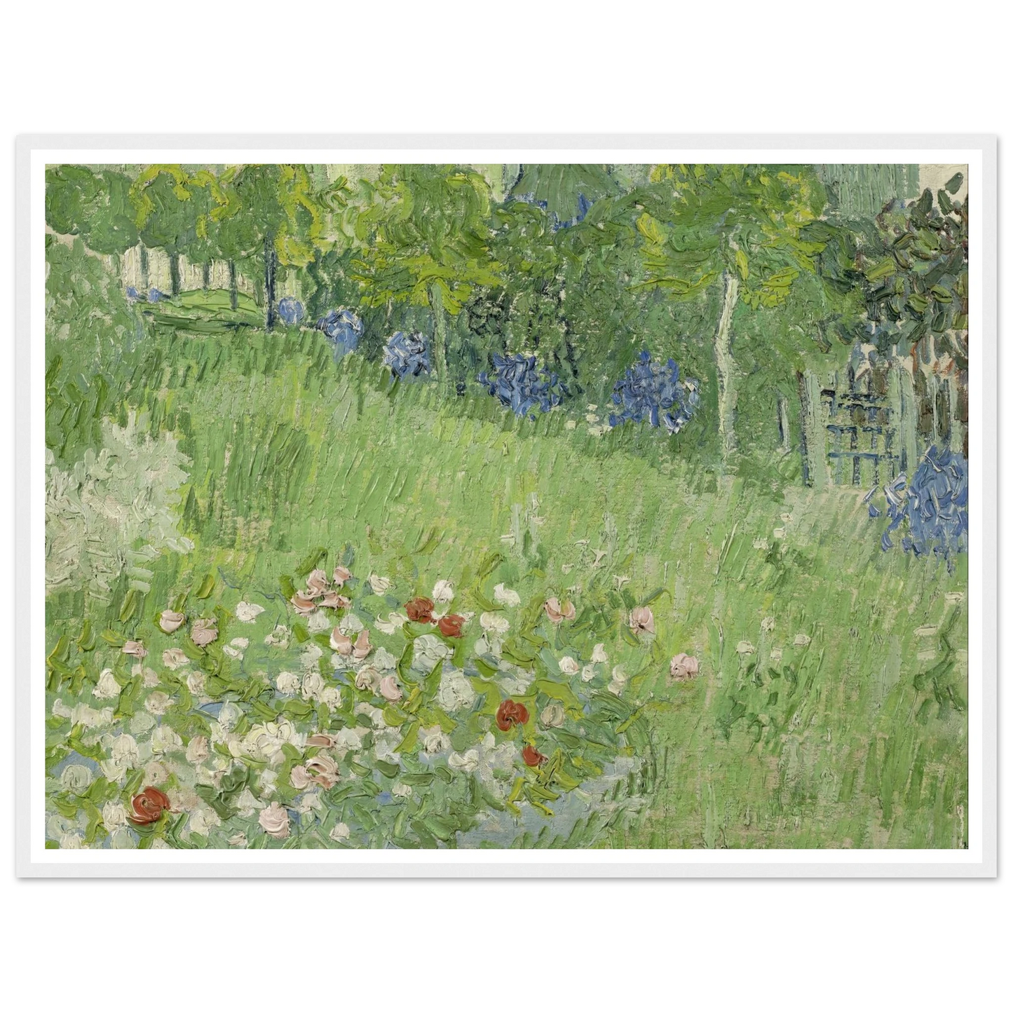 Daubigny’s garden Art Print | Vincent van Gogh-Quipham Collections