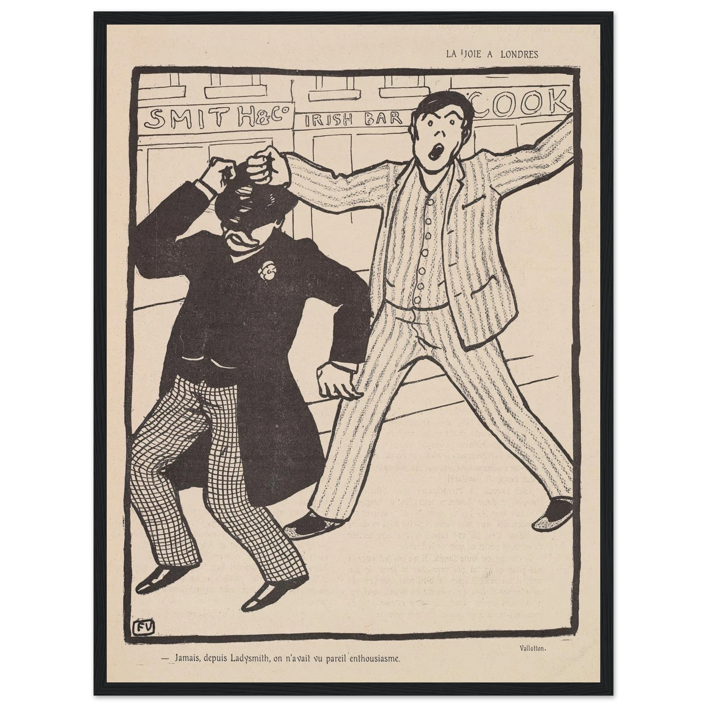 18 juillet 1903 Art Print | Felix Vallotton-Quipham Collections