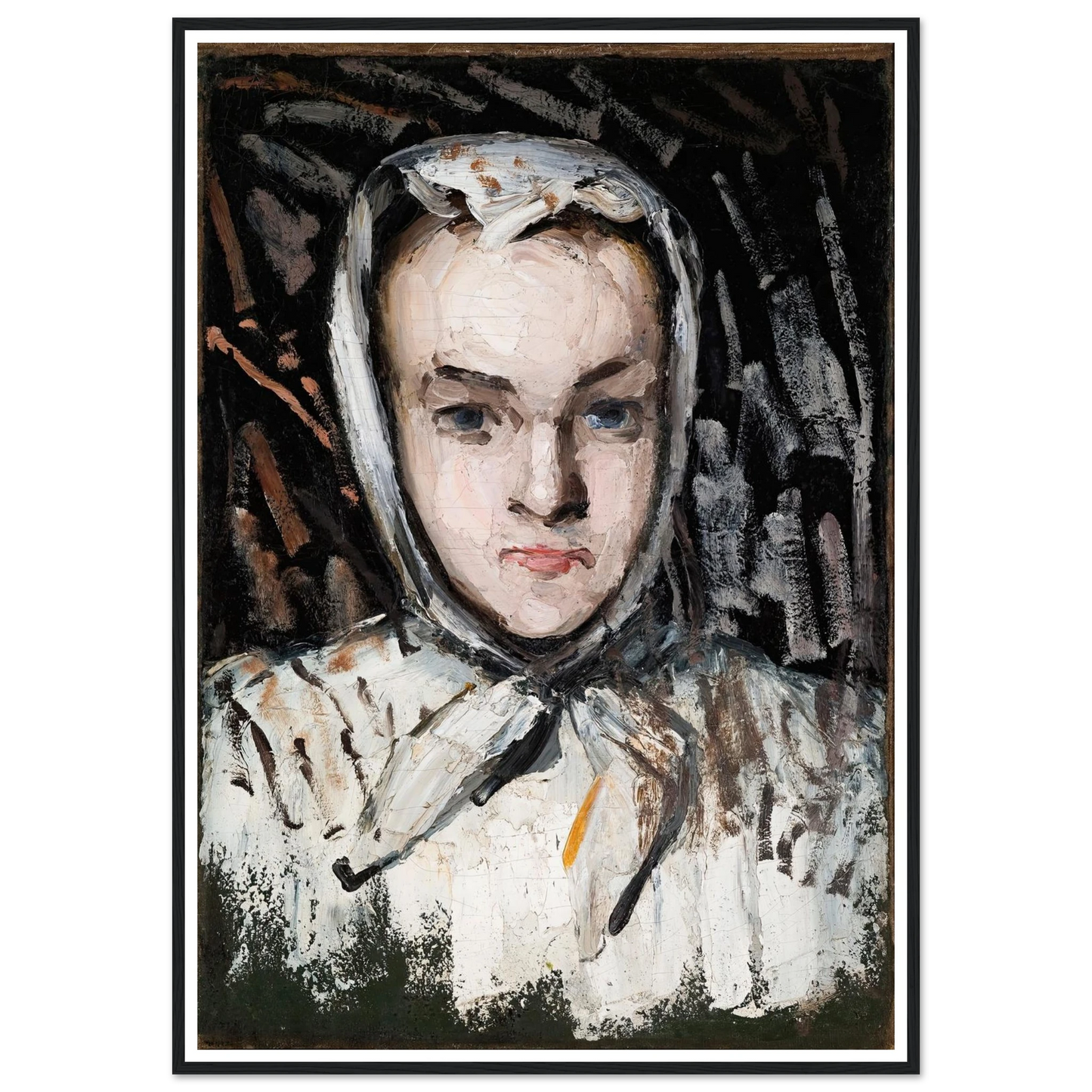 Marie Cézanne, the Artist’s Sister (1866–67) Art Print | Paul Cezanne-Quipham Collections