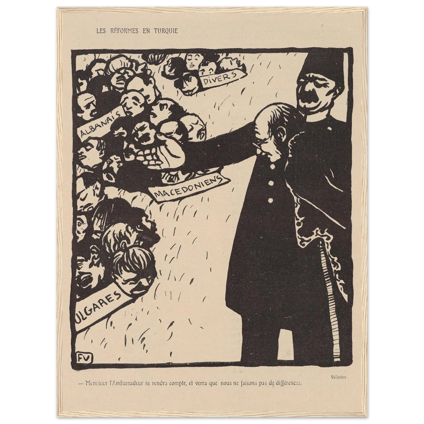 24 avril 1903 Art Print | Felix Vallotton-Quipham Collections