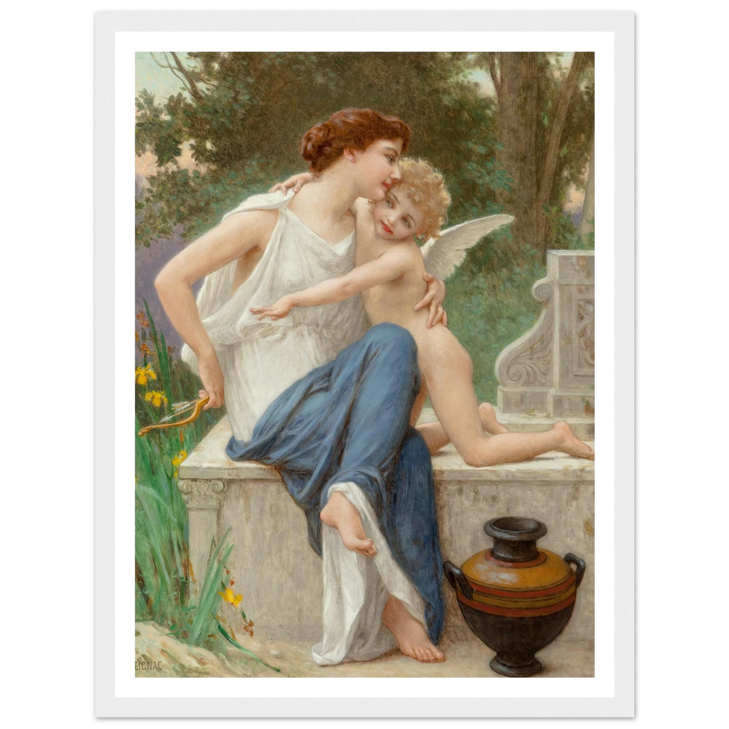 Disarming Cupid Art Print | Guillaume Seignac-Quipham Collections