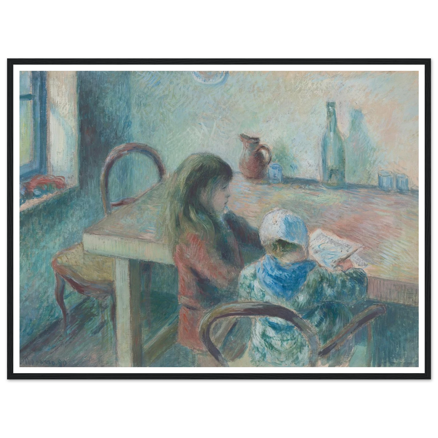 The Children (1880) Art Print | Camille Pissarro-Quipham Collections