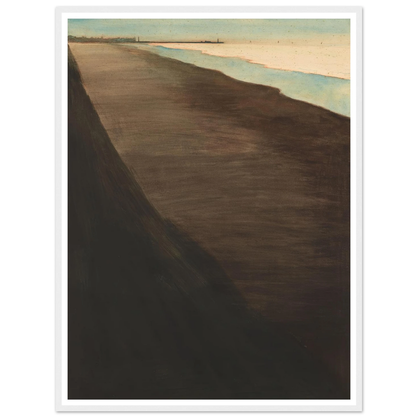 Het strand (1908) Art Print | Leon Spilliaert-Quipham Collections