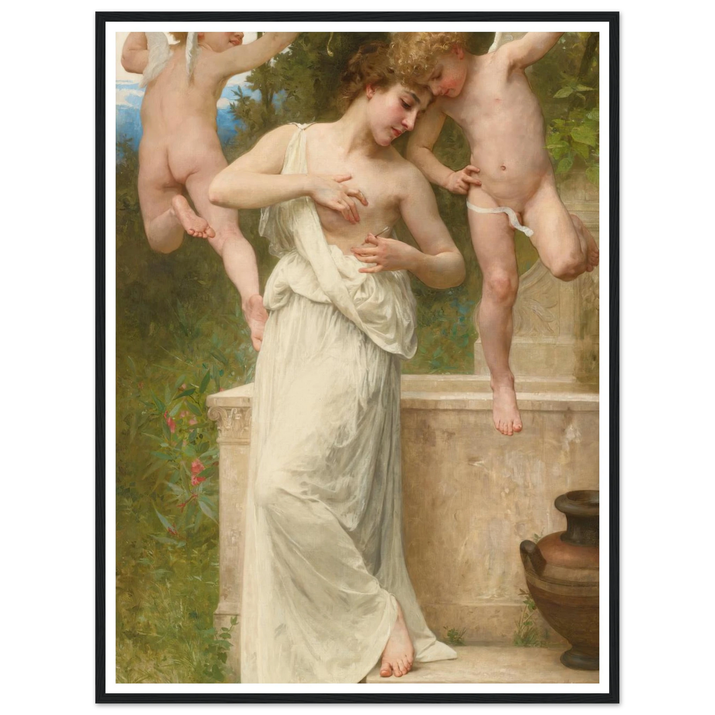 Blessures D’amour (1897) Art Print | William Bouguereau-Quipham Collections