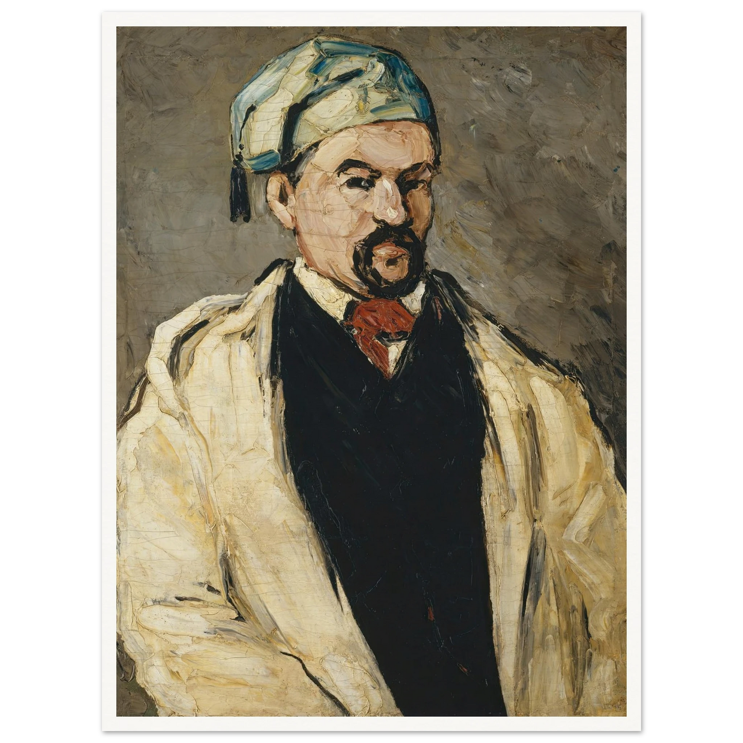 Antoine Dominique Sauveur Aubert (born 1817), the Artist’s Uncle (1866) Art Print | Paul Cezanne-Quipham Collections