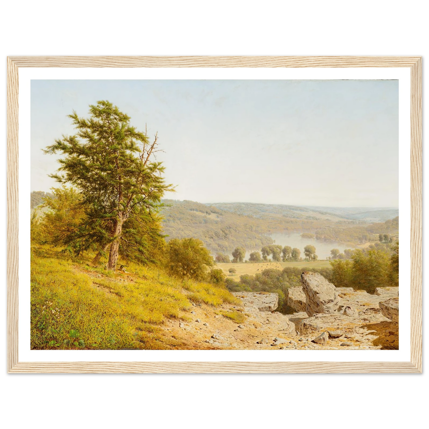 Landscape (1865) Art Print | Alexander Helwig Wyant-Quipham Collections
