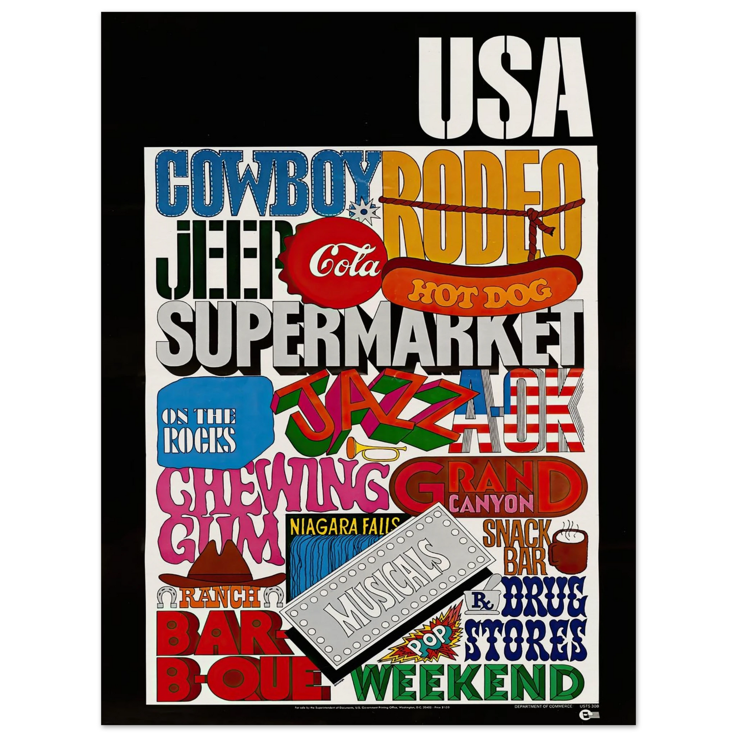 USA Art Print | US Information Agency-Quipham Collections