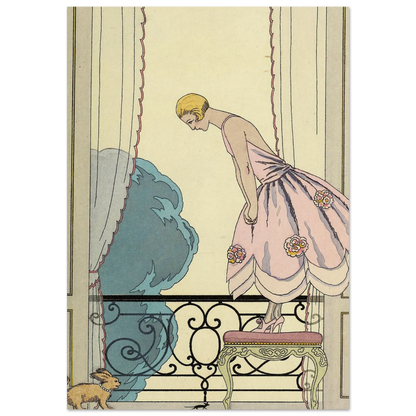 Falbalas et fanfreluches, La Souris (1925) Art Print | George Barbier-Quipham Collections